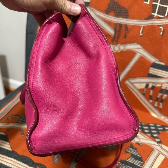 SAINT LAURENT ❤️🌟PINK LEATHER SATCHEL⭐️ - Picture 5 of 15